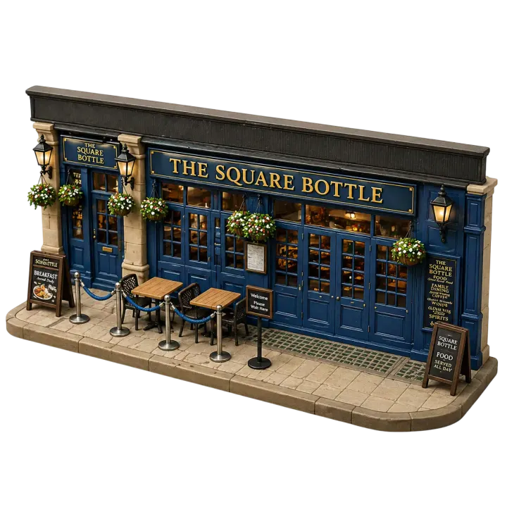 The Square Bottle - JD Wetherspoon